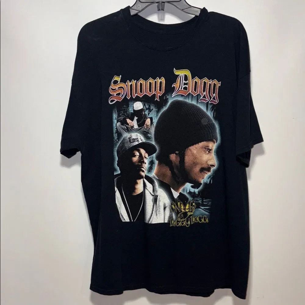 Snoop Dogg Black Graphic Tee